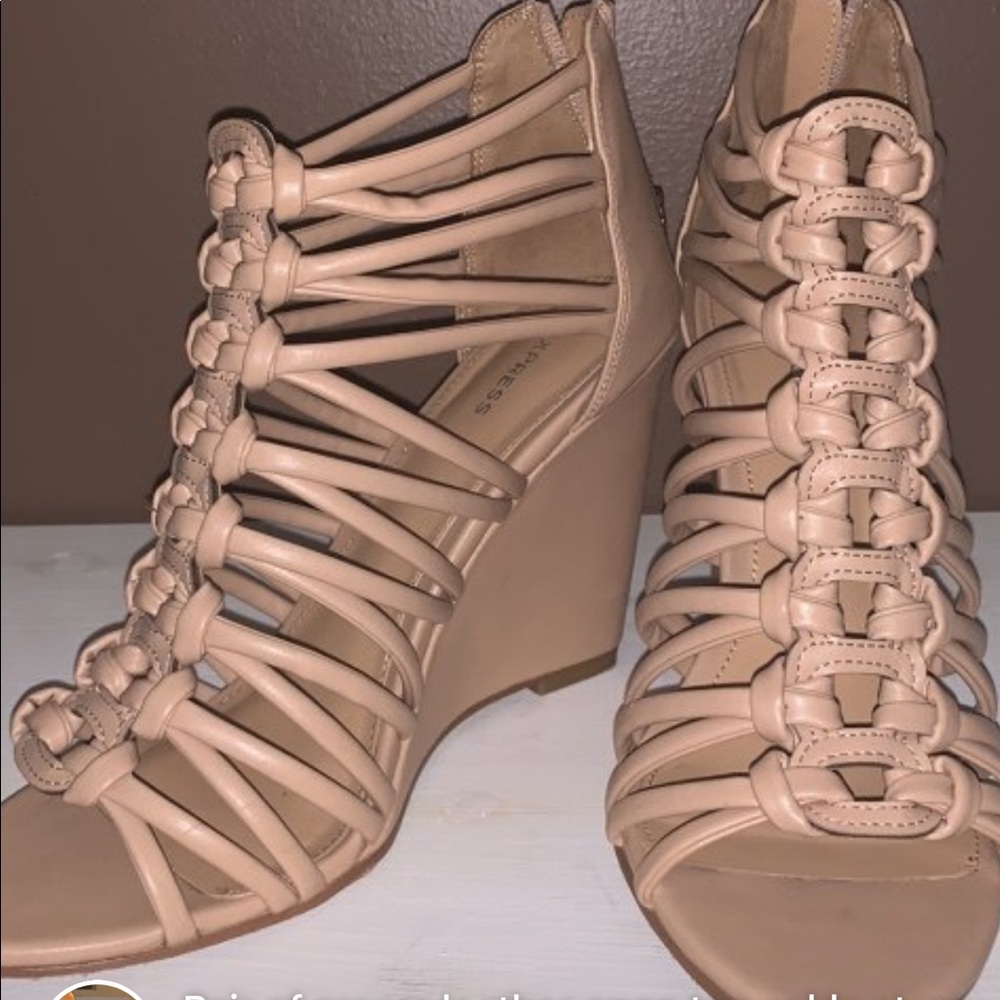 Cream Sandals